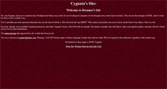 Desktop Screenshot of cygnata.sandwich.net